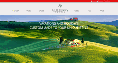 Desktop Screenshot of mulberrytours.com